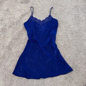 vintage victorias secret slip dress